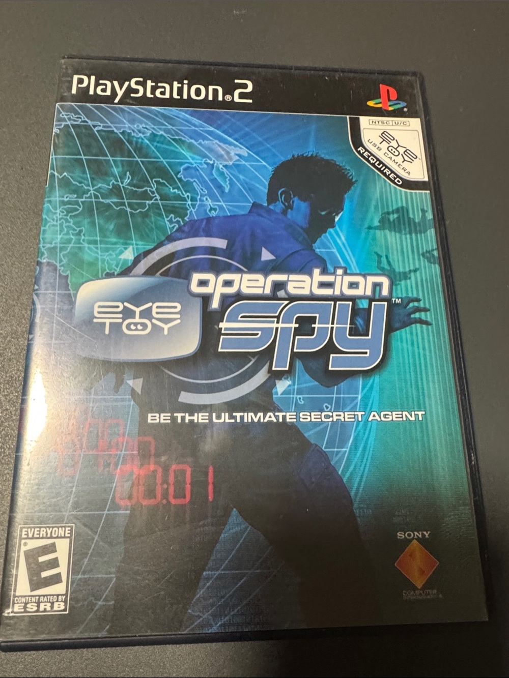 Sony PS2 Eye Toy Operation Spy Video Game